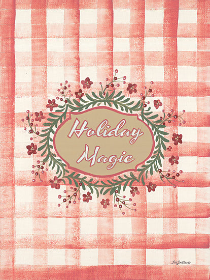 Pam Britton BR479 - BR479 - Holiday Home I - 12x16 Signs, Typography, Plaid, Flowers from Penny Lane