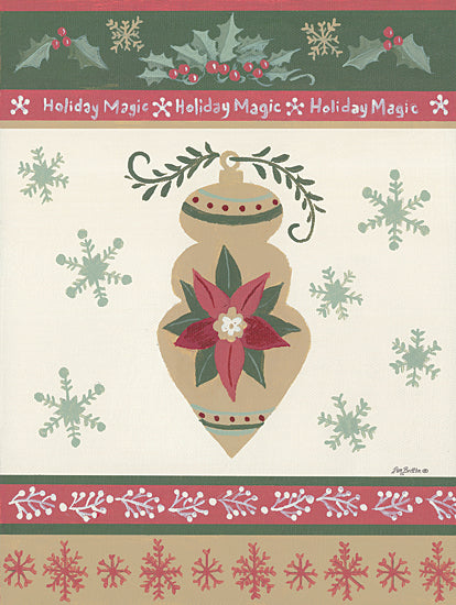 Pam Britton BR490 - BR490 - Holiday Joy IV - 12x16 Signs, Typography, Ornament, Poinsettia, Christmas Ivy, Snowflakes from Penny Lane