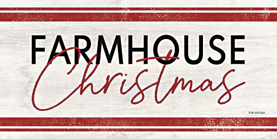 Kyra Brown BRO101 - BRO101 - Farmhouse Christmas - 18x9 Farmhouse Christmas, Farmhouse, Holidays, Black and Red, Signs from Penny Lane