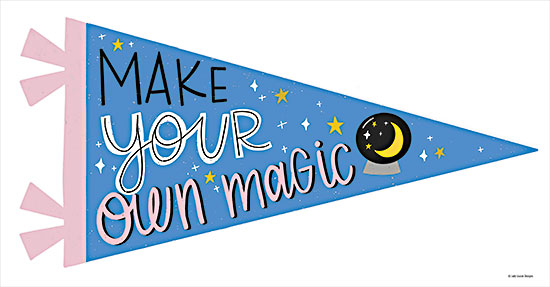 Kyra Brown BRO129 - BRO129 - Make Your Own Magic Pennant - 18x9 Make Your Own Magic,  Pennant, Tween, Motivational, Signs from Penny Lane