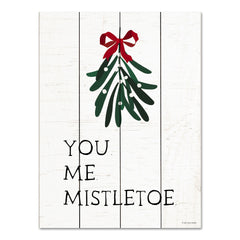 BRO233PAL - You-Me-Mistletoe - 12x16