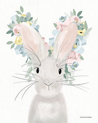 BRO326 - Floral Rabbit - 12x16