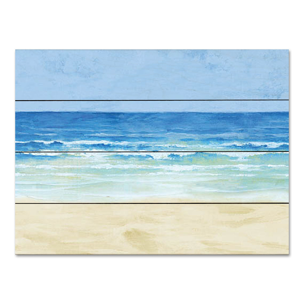 Cloverfield & Co. CC173PAL - CC173PAL - Calming Waves - 16x12 Coastal, Landscape, Ocean, Waves, Coast, Beach, Summer, Nautical from Penny Lane