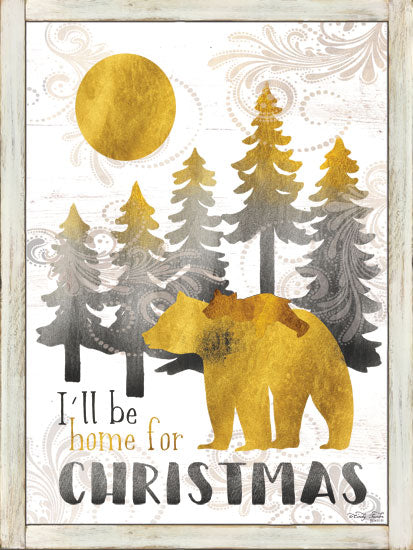Cindy Jacobs CIN1264 - CIN1264 - Merry Christmas and Happy New Year - 12x16 Signs, Typography, Christmas, Bear, Bear Cub, Trees from Penny Lane