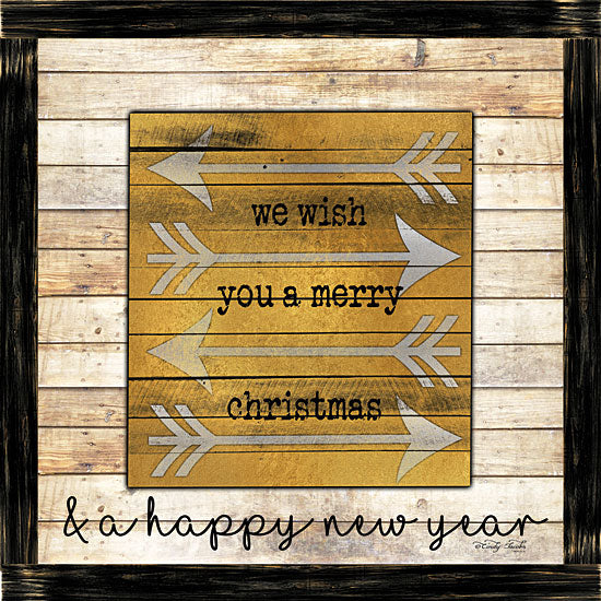 Cindy Jacobs CIN1337 - CIN1337 - Buffalo Merry Christmas    - 12x12 Signs, Typography, New Year, Christmas, Arrows, Wood Planks from Penny Lane