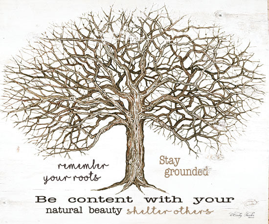 Cindy Jacobs CIN1720 - CIN1720 - Remember Our Roots   - 16x12 Signs, Typography, Tree, Inspirational from Penny Lane