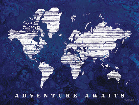 Cindy Jacobs CIN1742 - CIN1742 - Adventure Awaits Map     - 16x12 Signs, Typography, Adventure Awaits, World Map from Penny Lane