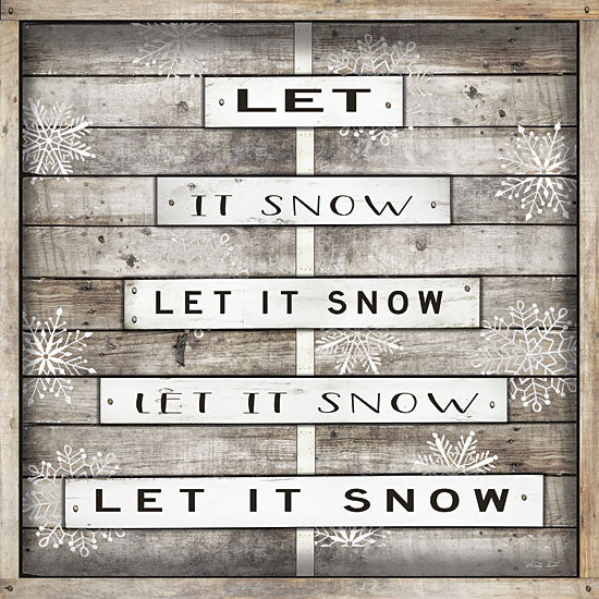 Cindy Jacobs CIN1753 - CIN1753 - Let It Snow - 12x12 Signs, Typography, Let it Snow, Snowflakes from Penny Lane