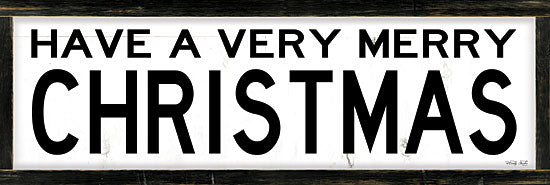 Cindy Jacobs CIN1755A - CIN1755A - Have a Very Merry Christmas    - 36x12 Have a Very Merry Christmas, Christmas, Holidays, Signs, Black & White from Penny Lane