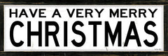 CIN1755A - Have a Very Merry Christmas    - 36x12