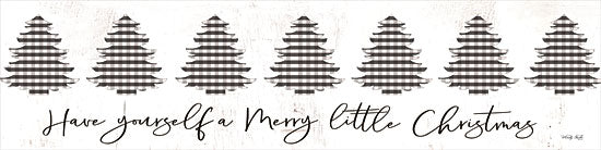 Cindy Jacobs CIN1764 - CIN1764 - Have Yourself a Merry Christmas    - 20x5 Have Yourself a Merry Little Christmas, Christmas Trees, Black & White Gingham, Trees, Holidays, Plaid, Calligraphy, Christmas, Signs from Penny Lane