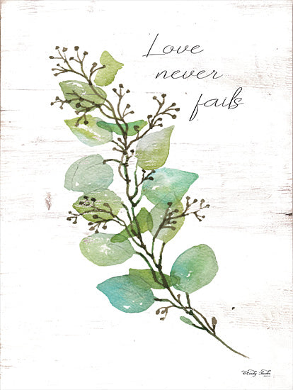 Cindy Jacobs CIN1817 - CIN1817 - Love Never Fails    - 12x16 Signs, Typography, Greenery, Love Never Fails from Penny Lane