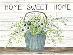 CIN1829 - Home Sweet Home Galvanized Bucket - 16x12