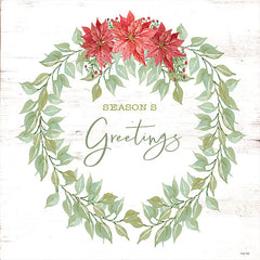CIN1917 - Season's Greetings Wreath - 12x12