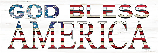 Cindy Jacobs CIN2020A - CIN2020A - God Bless America    - 36x12 God Bless America, American Flag, Signs, July 4th, Patriotic from Penny Lane