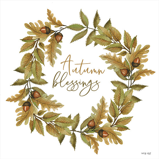Cindy Jacobs CIN2054 - CIN2054 - Autumn Blessings Fall Wreath - 12x12 Autumn Blessings, Greenery, Wreath, Acorns, Autumn, Fall from Penny Lane
