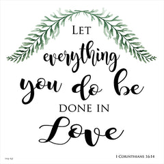 CIN2135 - Let Everything You Do Be Done in Love - 12x12