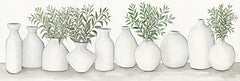 CIN2188A - White Vases Still Life - 36x12
