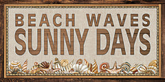 CIN2189 - Beach Waves Sunny Days  - 18x9