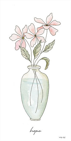 Cindy Jacobs CIN2326 - CIN2326 - Hope - 9x18 Hope, Flowers, Pink Tulips, Vase, Blooms from Penny Lane
