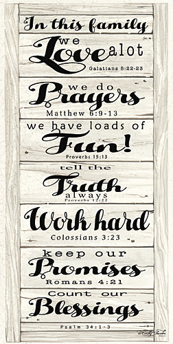 Cindy Jacobs CIN235 - In This Family - Bible Verse, Signs, Inspirational, Religious from Penny Lane Publishing