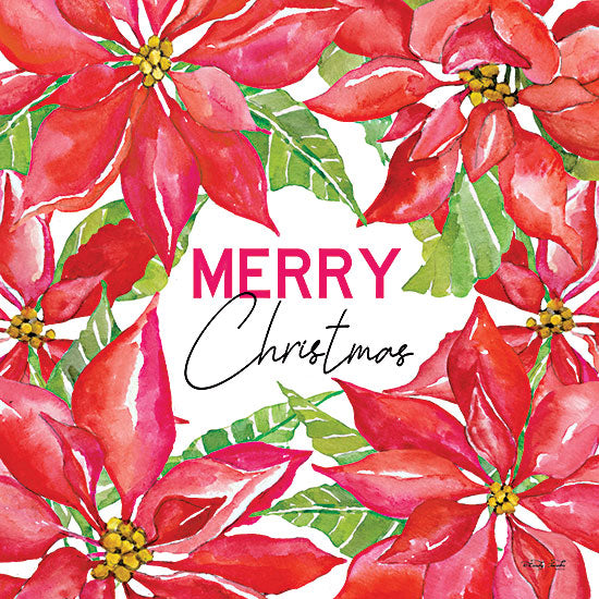 Cindy Jacobs CIN2410 - CIN2410 - Merry Christmas Poinsettias - 12x12 Merry Christmas, Poinsettias, Christmas, Holidays, Flowers, Signs from Penny Lane