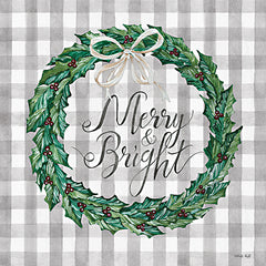 CIN2437LIC - Merry and Bright Wreath - 0