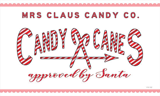 Cindy Jacobs CIN2529 - CIN2529 - Candy Canes - 18x9 Candy Canes, Christmas, Holidays, Red & White, Kitchen, Signs from Penny Lane