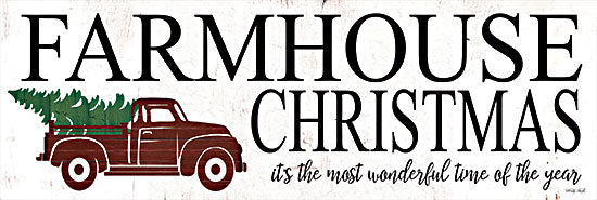 Cindy Jacobs CIN2558A - CIN2558A - Farmhouse Christmas - 36x12 Farmhouse Christmas, Christmas, Holidays, Truck, Christmas Tree, Farmhouse, Signs from Penny Lane