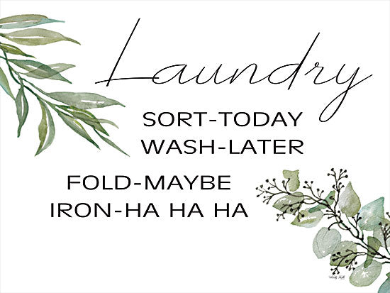 Cindy Jacobs CIN2636 - CIN2636 - Laundry Timeline - 16x12 Laundry, Humorous, Greenery, Eucalyptus, Signs from Penny Lane