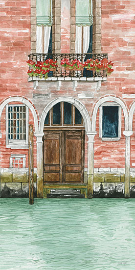 Cindy Jacobs CIN2647 - CIN2647 - Grand Canal III - 9x18 Grand Canal, Red Brick House, China, River from Penny Lane