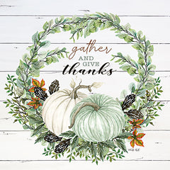 CIN2662 - Gather and Give Thanks Wreath - 12x12