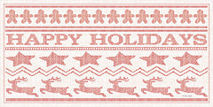 CIN2712 - Happy Holidays Stitchery - 18x9