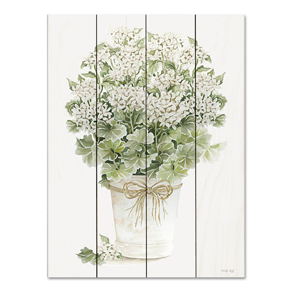 Cindy Jacobs CIN2877PAL - CIN2877PAL - White Geraniums II - 12x16 Flowers, Geraniums, White Geraniums, Spring, French Country, Bouquet, Blooms, Farmhouse from Penny Lane