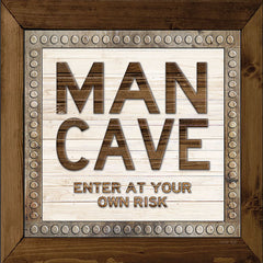 CIN2991 - Man Cave - Enter At Your Own Risk - 12x12