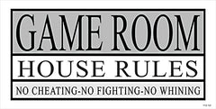 CIN3045 - Game Room House Rules II - 18x9