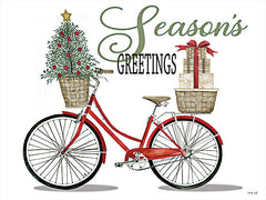 CIN3063 - Season's Greetings Bicycle - 16x12