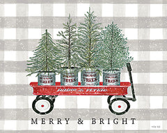 CIN3102 - Merry & Bright Tree Wagon - 16x12