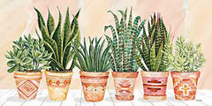 CIN3150 - Aztec Potted Plants in a Row - 18x9