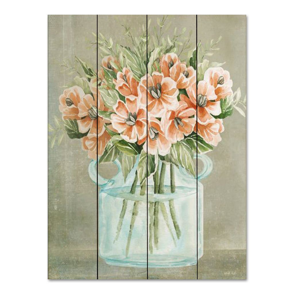 Cindy Jacobs CIN3239PAL - CIN3239PAL - Poppies - 12x16 Poppies, Flowers, Pink Poppies, Vase, Bouquet from Penny Lane