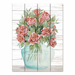 CIN3243PAL - Farmhouse Flowers IV - 12x16