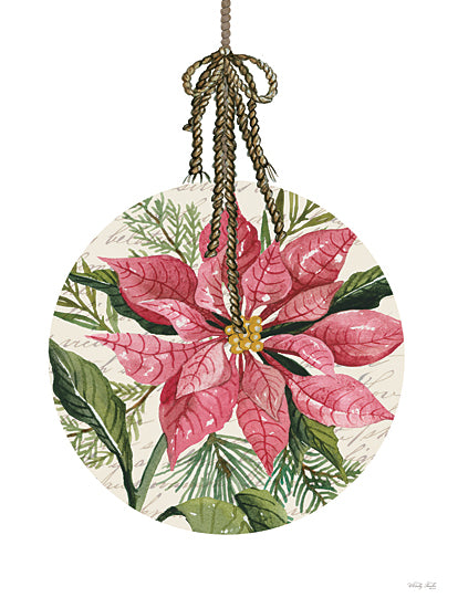 Cindy Jacobs CIN3397 - CIN3397 - Poinsettia Ornament - 12x16 Holidays, Christmas, Ornament, Flowers, Poinsettias from Penny Lane