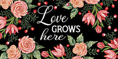 CIN3461 - Love Grows Here - 18x9