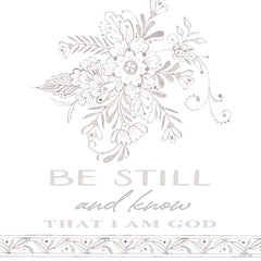CIN3488 - Be Still and Know - 12x12
