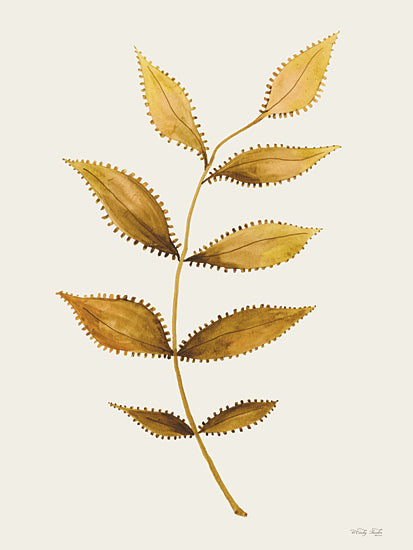 Cindy Jacobs CIN3513 - CIN3513 - Golden Spotted Leaves - 12x16 Spotted Leaves, Leaves, Gold, Nature from Penny Lane