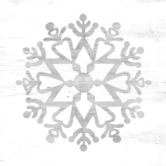 Cindy Jacobs CIN3556 - CIN3556 - Snowflake Dreams II    - 12x12 Winter, Snowflake, Patterns, Neutral Palette from Penny Lane