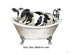 CIN3593 - Bath Time Cow - 16x12