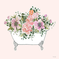 CIN3611LIC - Pink Floral Bath Tub I - 0