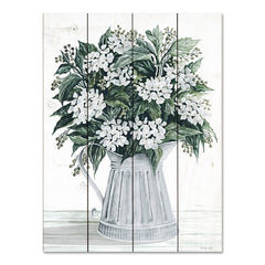 CIN3686PAL - Hydrangea Pitcher - 12x16