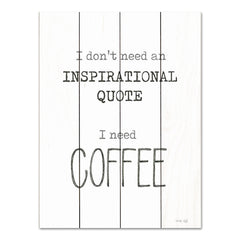 CIN3718PAL - I Need Coffee - 12x16